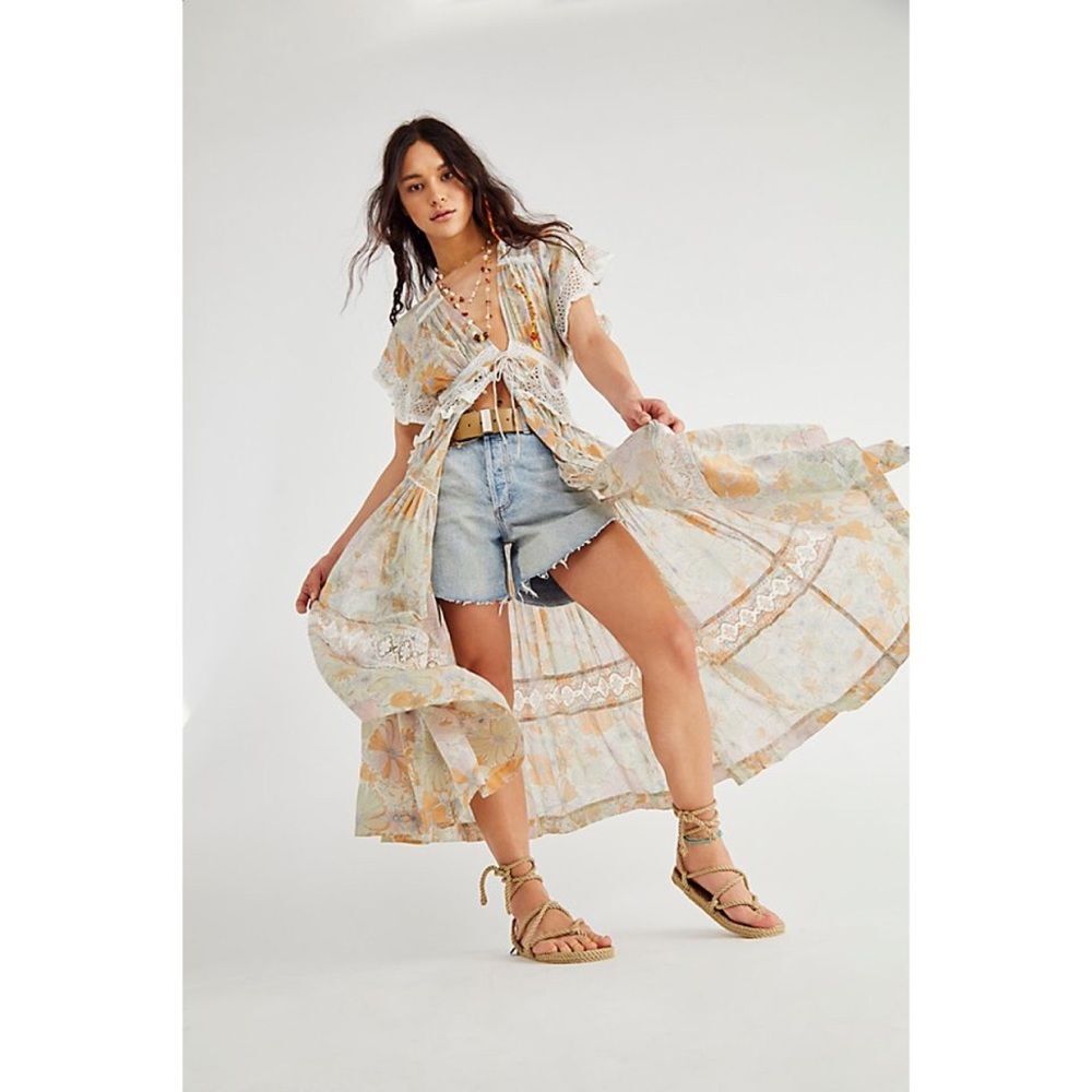Free People Field Of Dreams Maxi Top